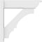 Ekena Millwork Balboa Architectural Grade PVC Outlooker with Traditional Ends, 7"W X 24"D X 24"H OUTP07X24X24BOA01 - alternate 3